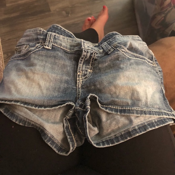 Jeans and shorts